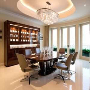 Make a Dining Room Look Modern