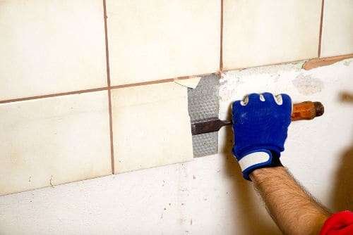 How to change bathroom wall tiles