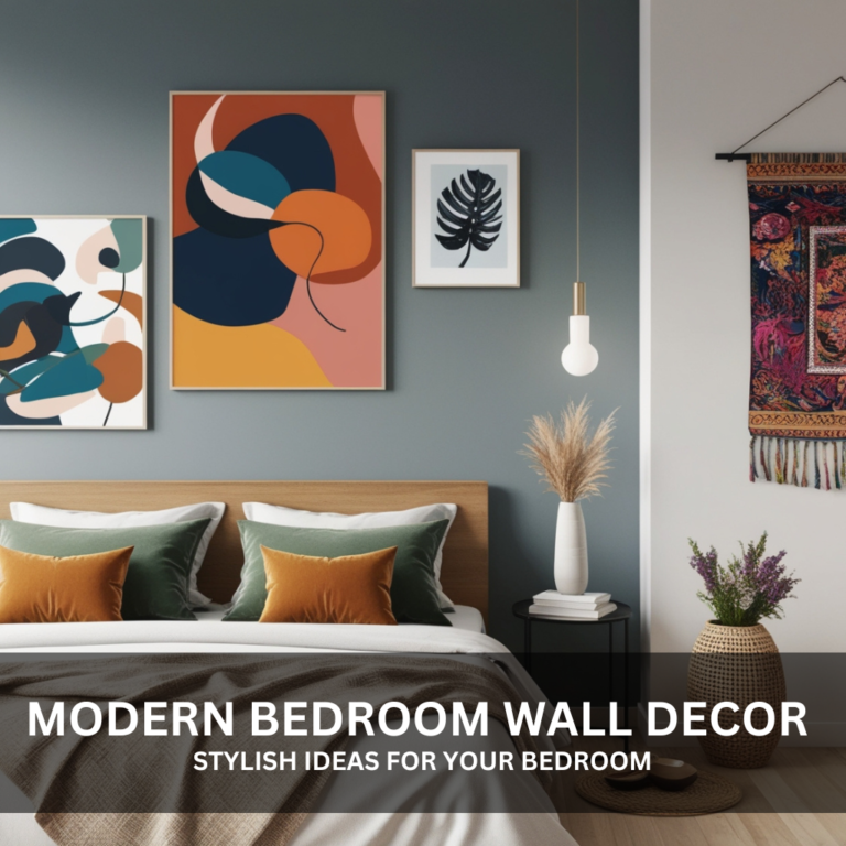 Modern Bedroom Wall Decor