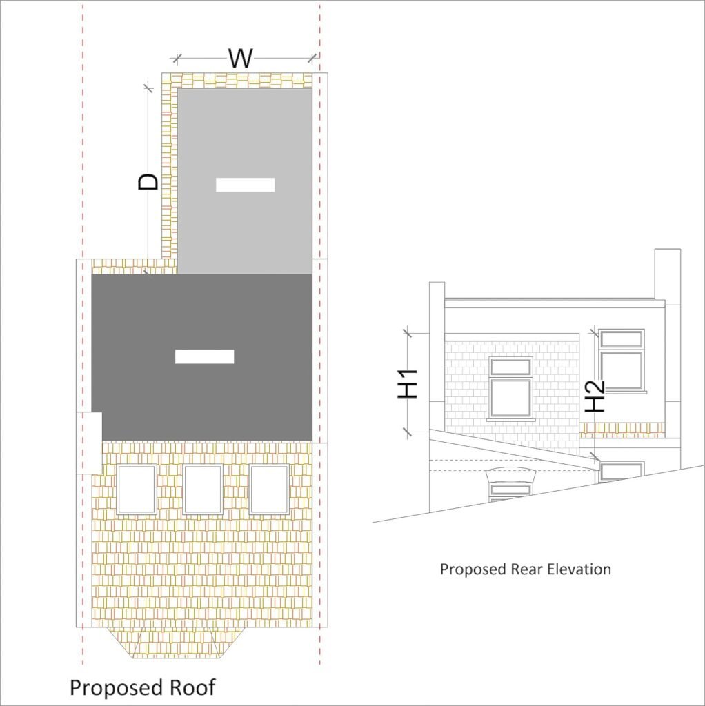 Loft conversion drawings