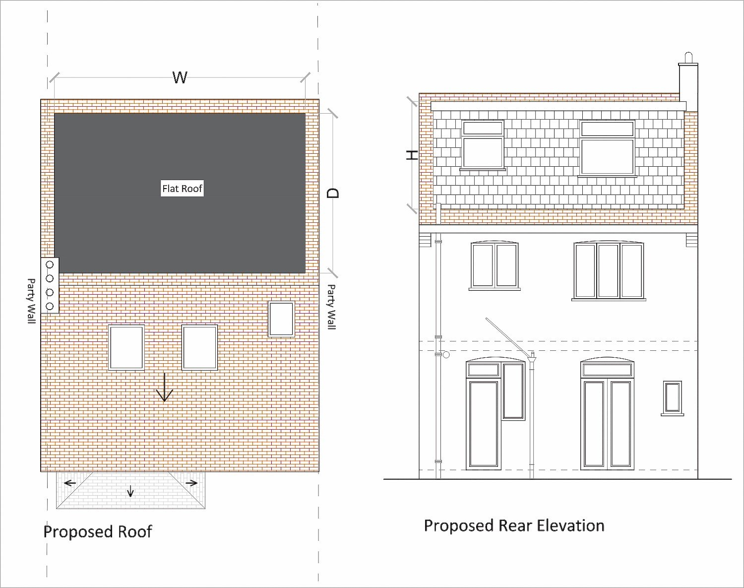 Domer Chart Loft Conversion Drawings Volume Calculation