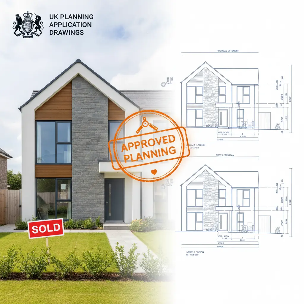 Uk Planning permission drawings service