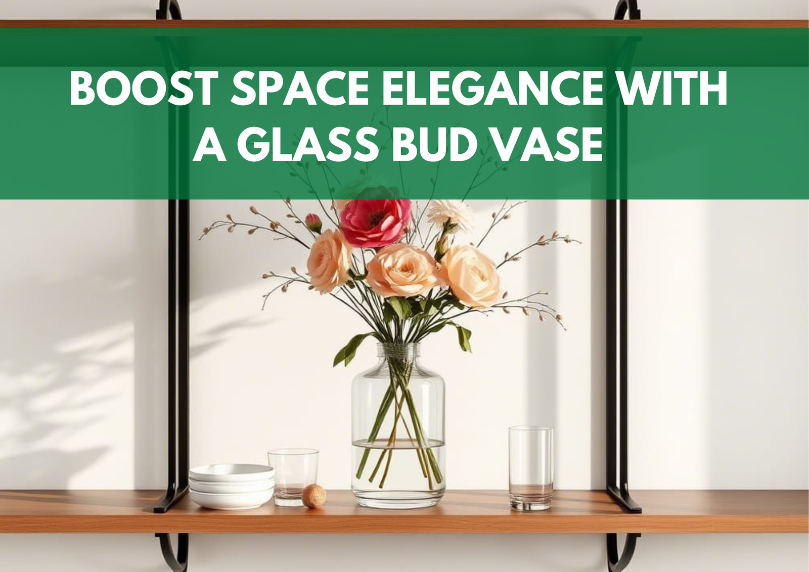 glass bud vase
