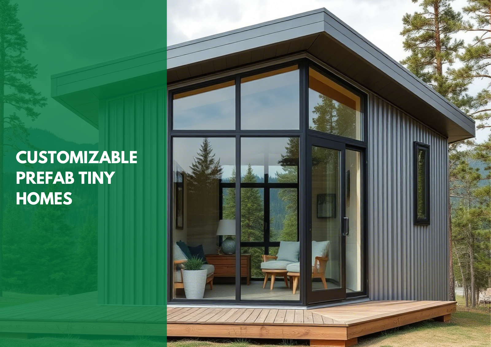 Customizable Prefab Tiny Homes