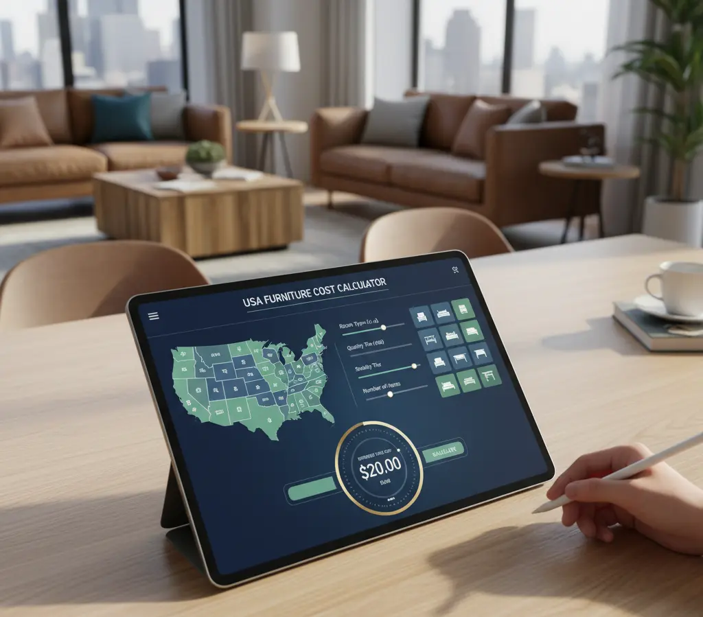 Furniture cost calculator USA