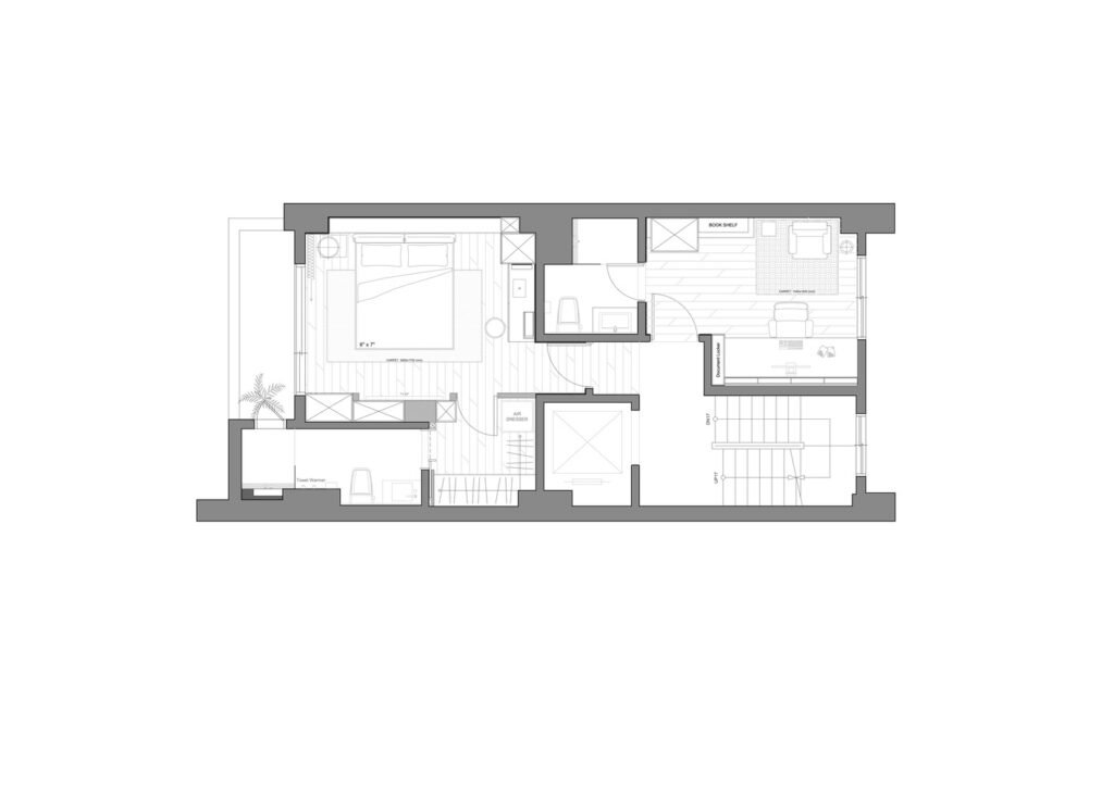 House Kuo first floor plan