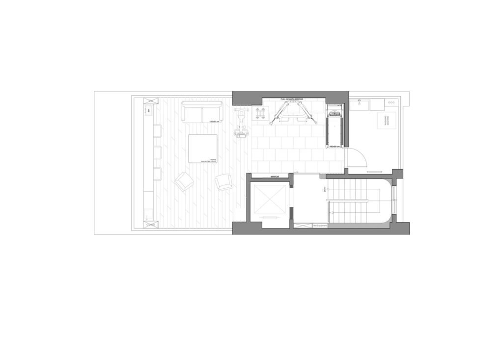 House Kuo second-floor plan