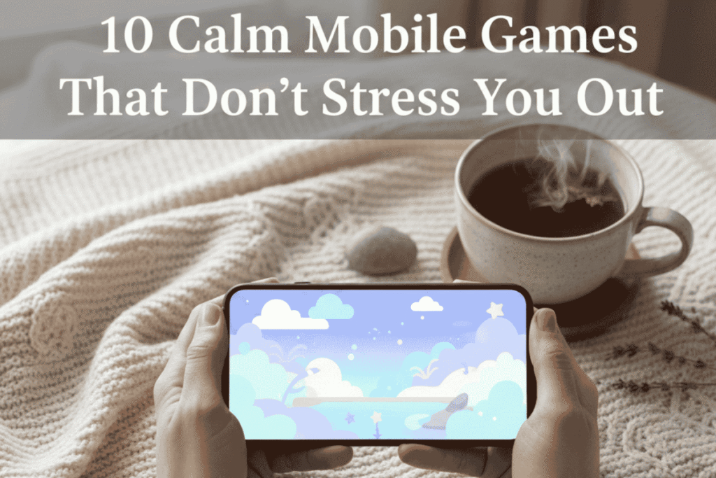 10 Calm Mobile Games That Don’t Stress You Out